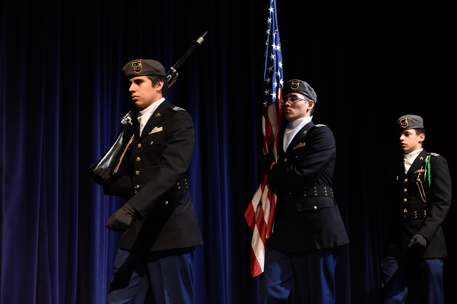 Williams Panther Battalion Color Guard 